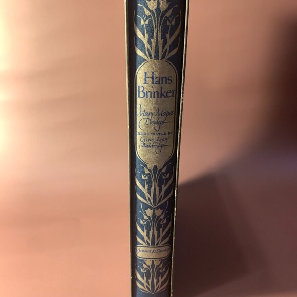 1945 HANS BRINKER, THE SILVER SKATES Mary Mapes Dodge Cardboard Slip Case Cover - Picture 10 of 11